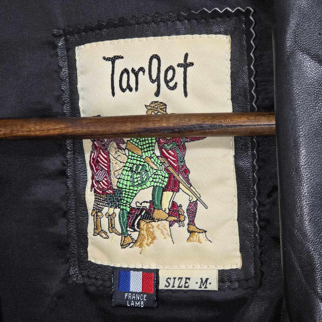 JPN 빈티지 양가죽 블랙 봄버 레더 자켓 상품이미지9