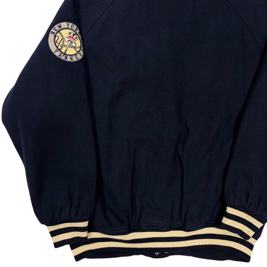 00s MLB 뉴욕 양키스 네이비 울 바시티 자켓 L 상품이미지6