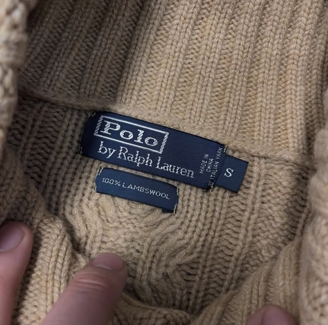 폴로 랄프로렌 숄카라 니트 상품이미지4