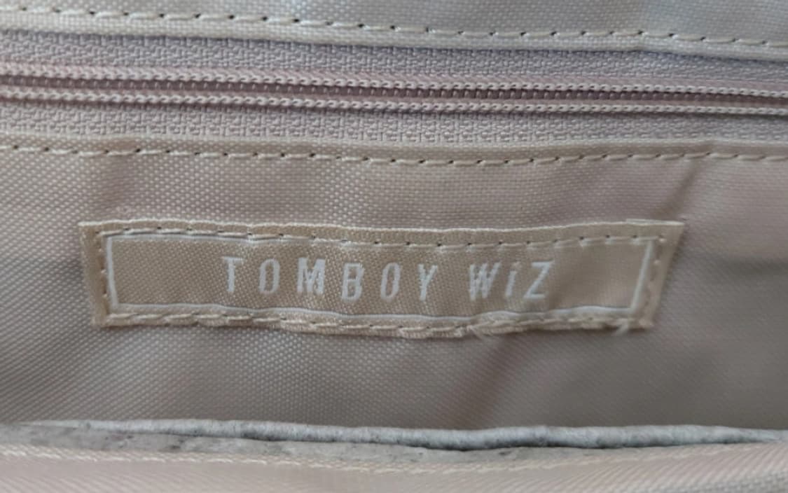 톰보이 크림실버 숄더백 크로스백  상품이미지4