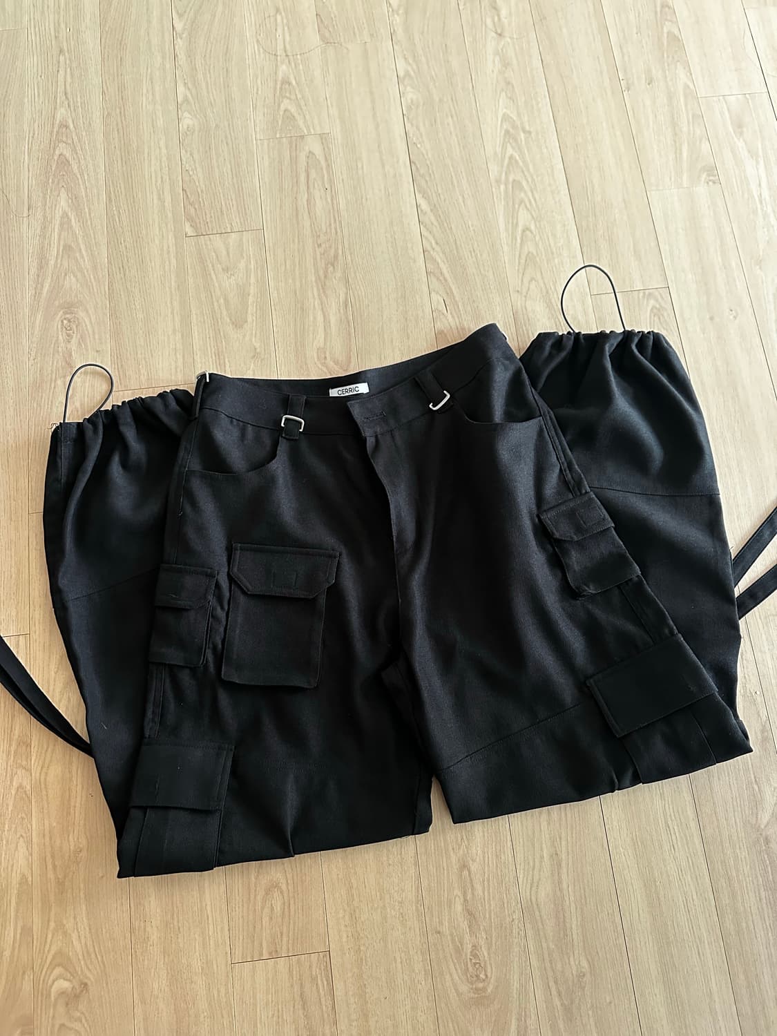 세릭 카고 팬츠 블랙 상품이미지1