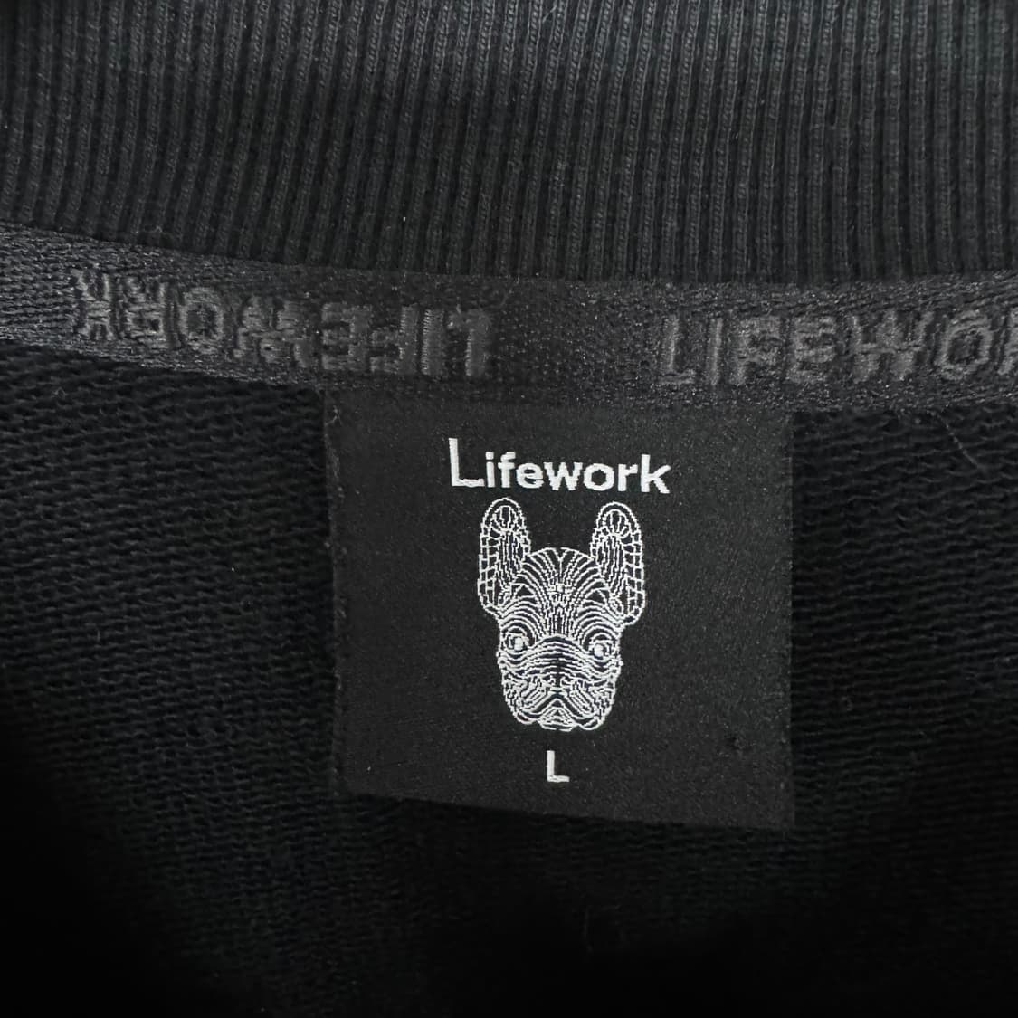 라이프워크 로고 맨투맨 상품이미지3