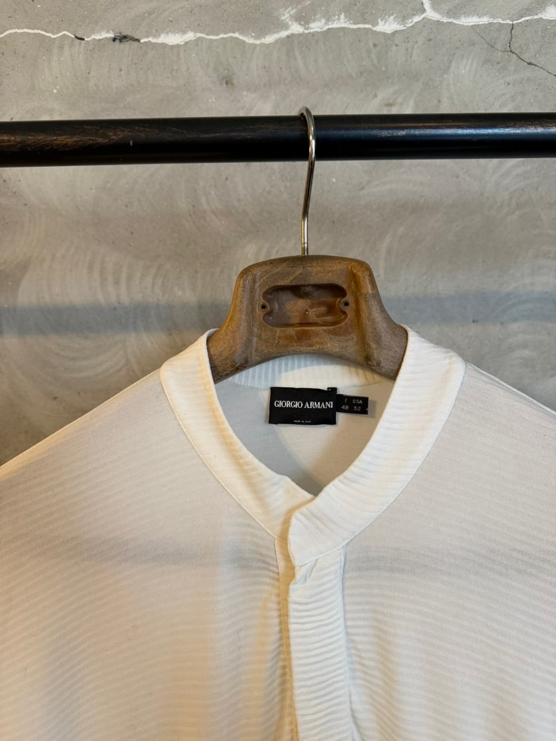 조르지오 아르마니 헨리넥 롱슬리브 티셔츠 100 상품이미지6