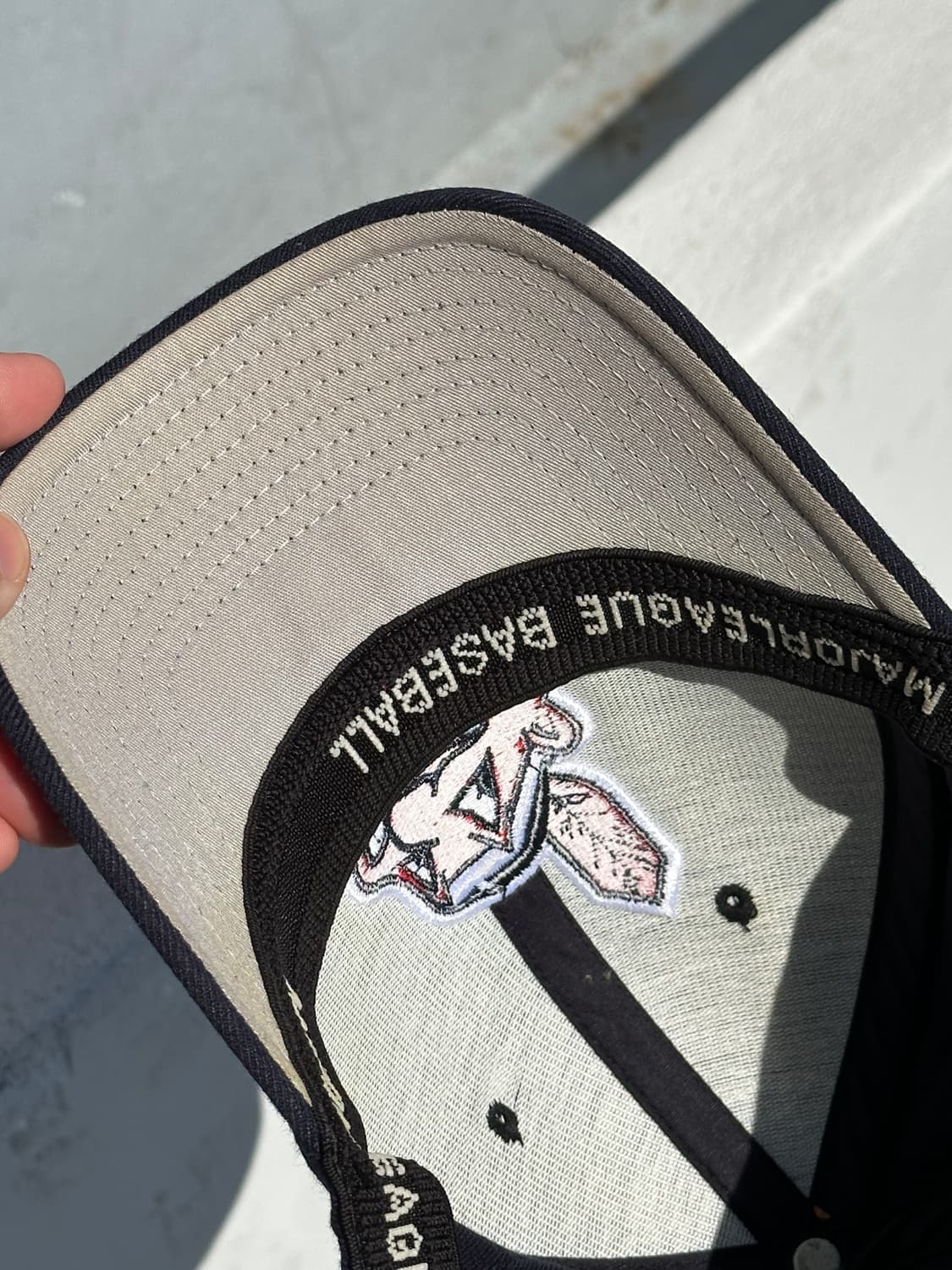 [XS-S] MLB 엠엘비 클리블랜드 인디언스 네이비 볼캡 모자 상품이미지5