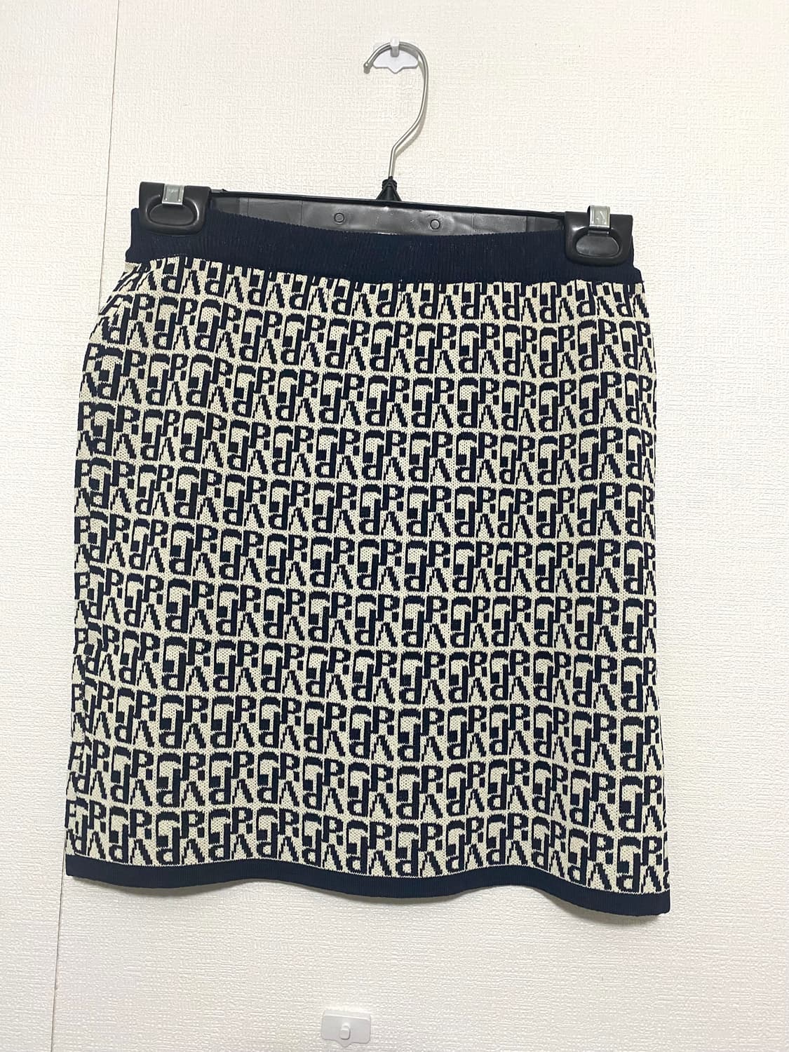 그로브 니트 미니스커트 상품이미지2