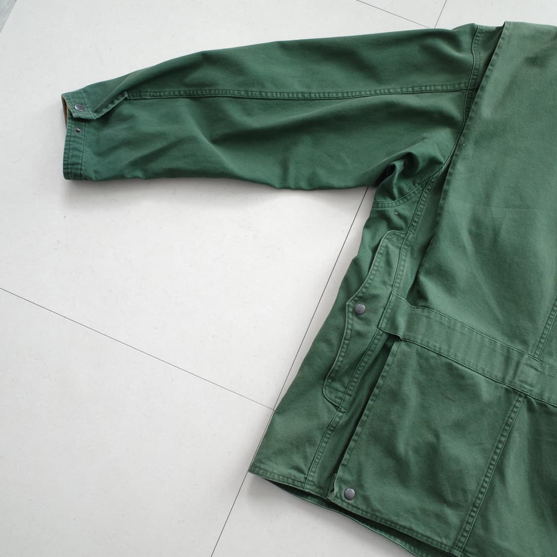 90s 폴로 랄프로렌 모호크 코튼 헌팅 필드 자켓 그린 (M) 상품이미지10