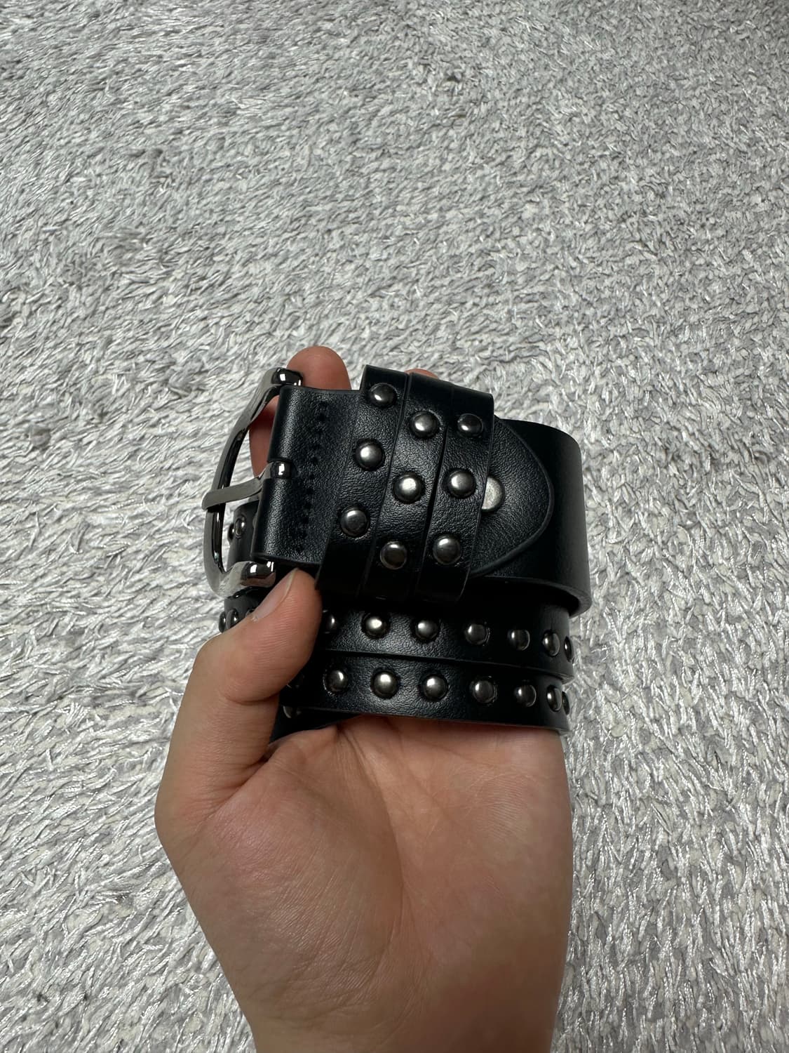 빈티지 스터드 벨트 상품이미지2