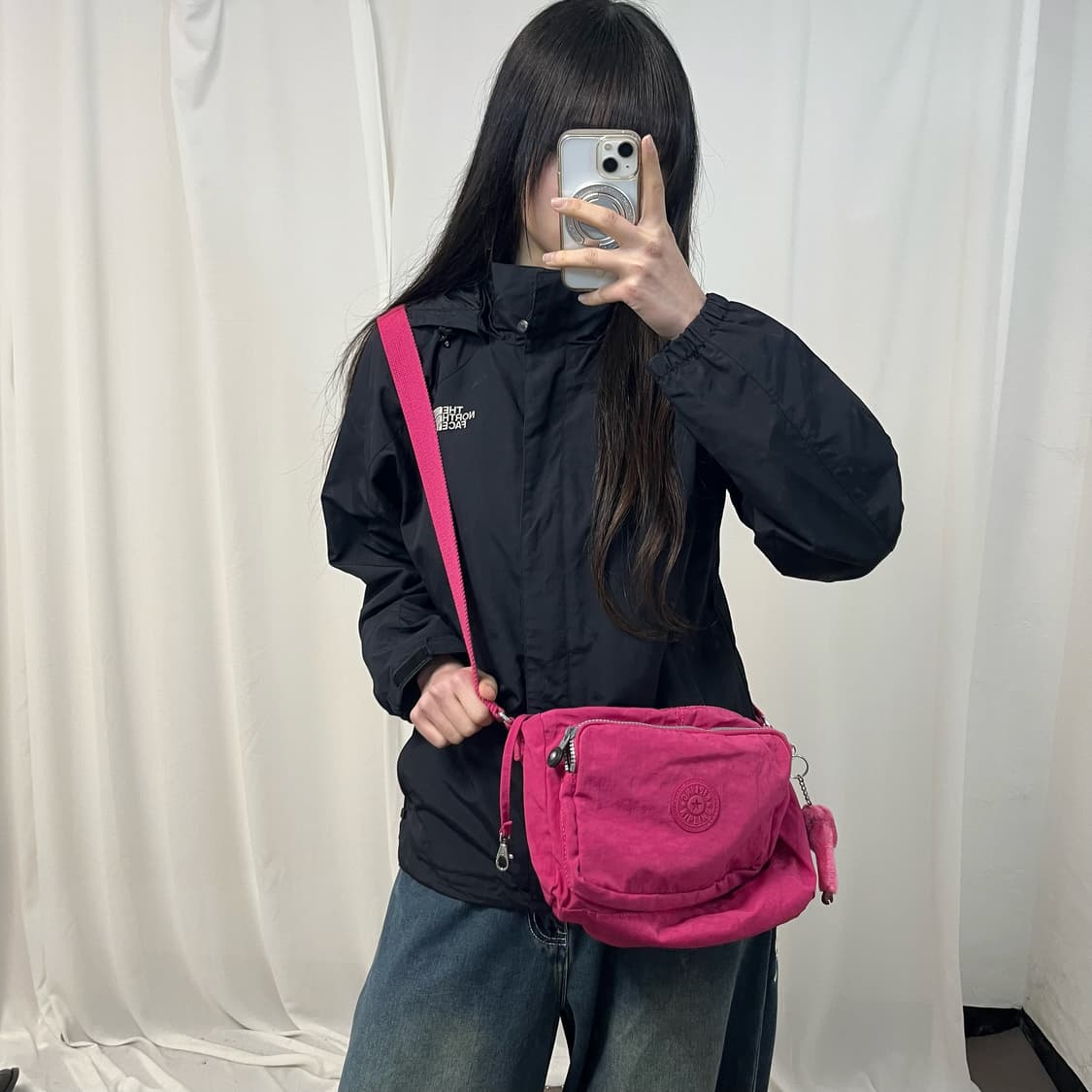 Kipling Pink Cross Bag 상품이미지1