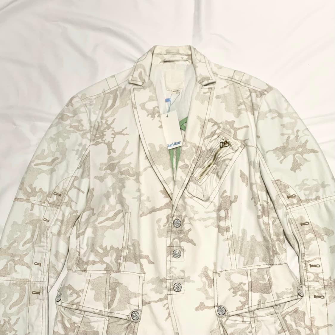 디젤 카모 디테일 자켓 상품이미지2