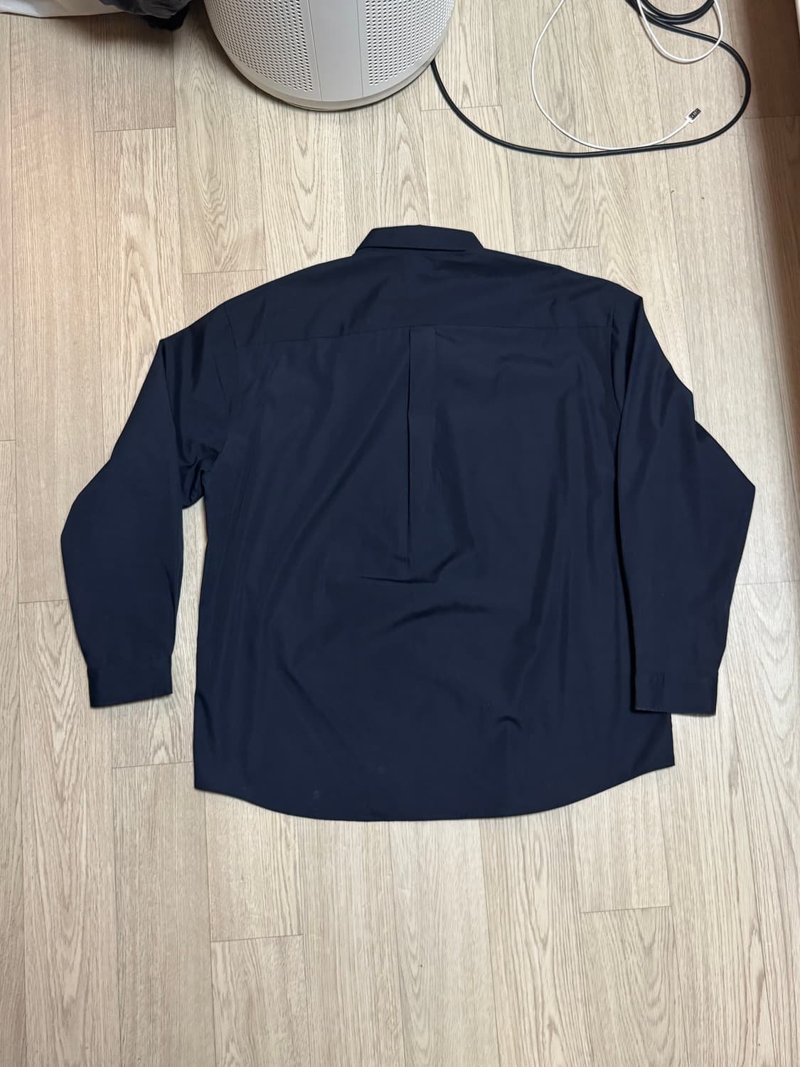 ROKH 록 GU 차이니즈 셔츠 네이비 상품이미지4