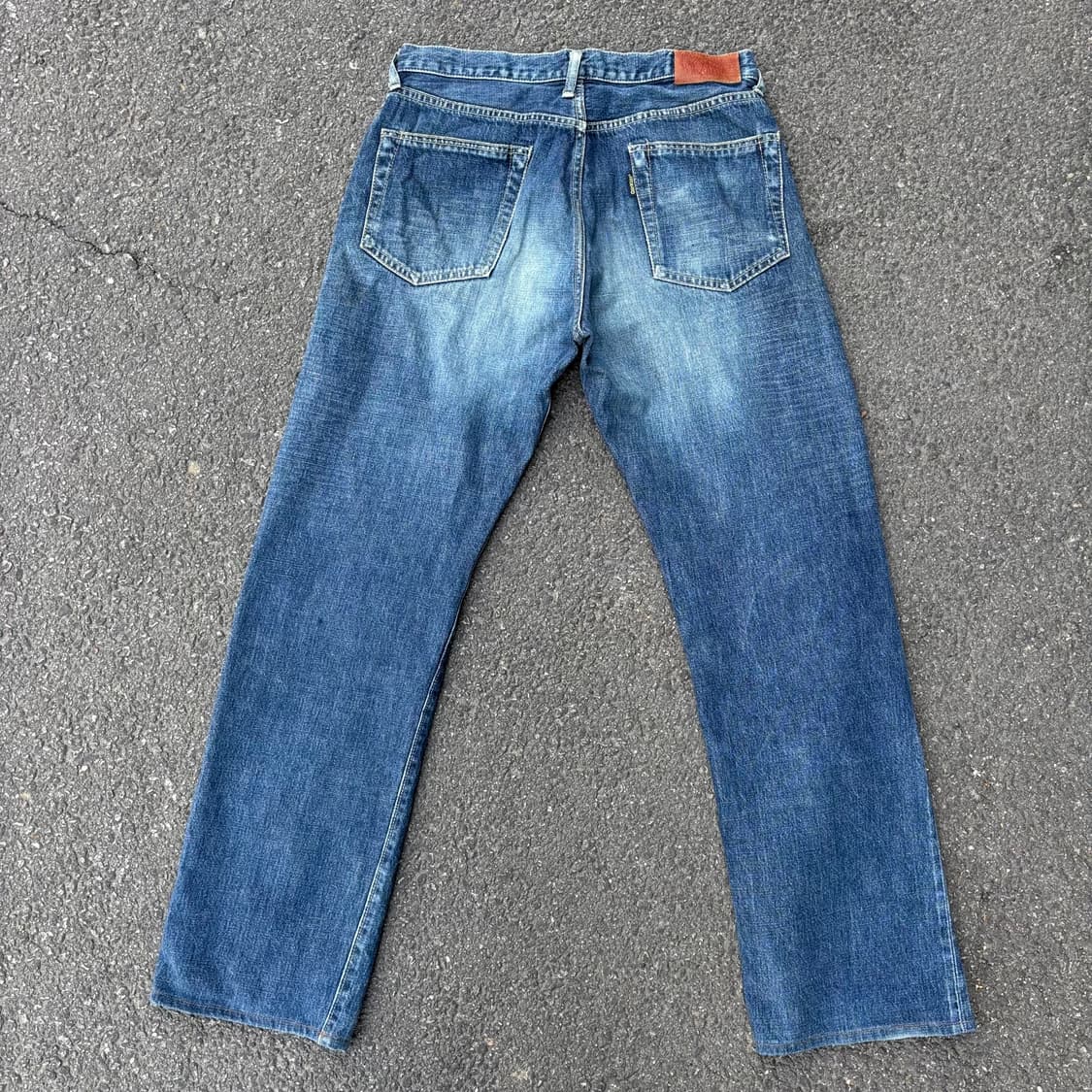 일본 오쉬코쉬 비고쉬 셀비지 데님 팬츠 상품이미지3