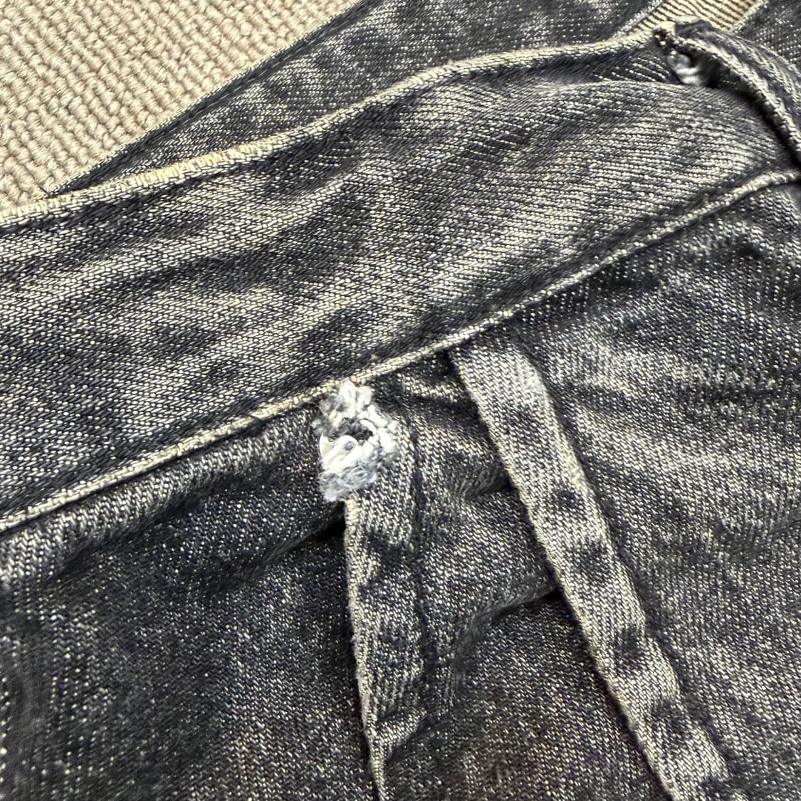 Satur 세터 비날레스 레트로 와이드 데님 팬츠 상품이미지5