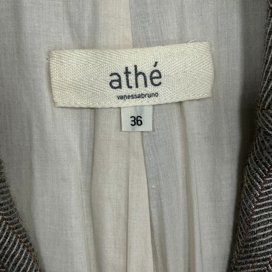 아떼 바네사브루노 체크 블레이저 v0955 상품이미지6