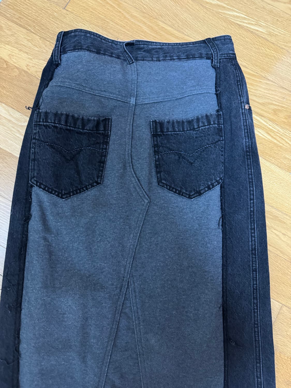 럭키슈에뜨 데님스커트 상품이미지4