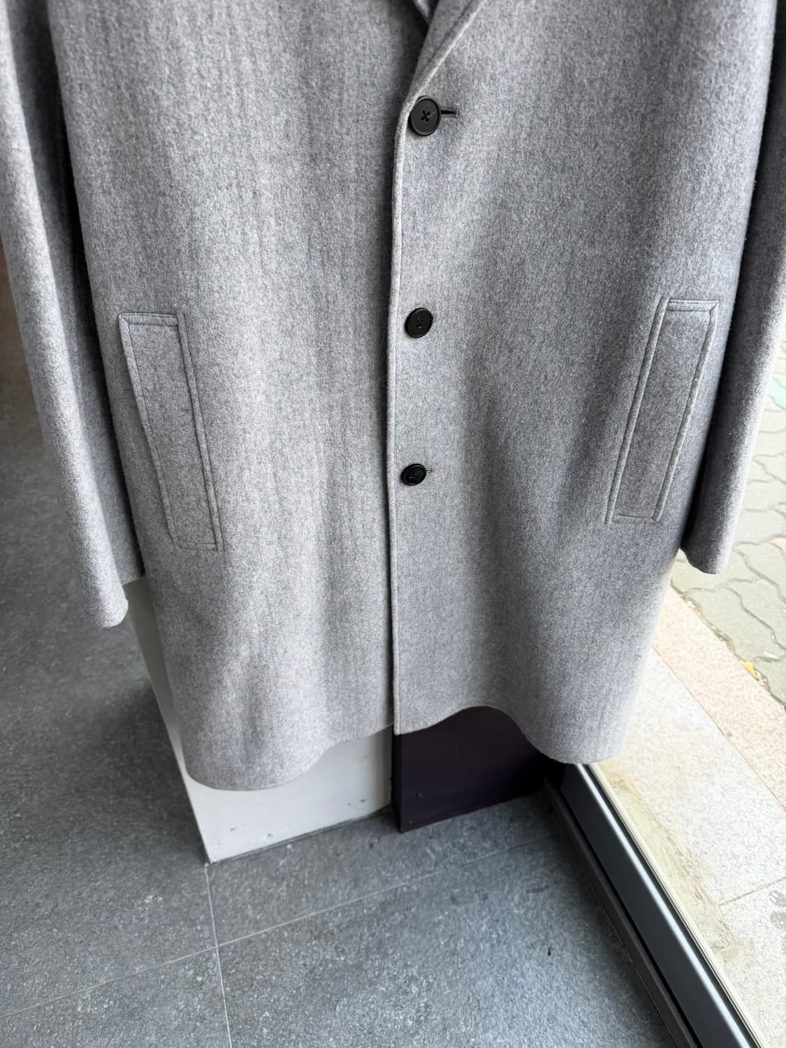 105/ 띠어리 22FW Divide 3B 캐시미어 블랜딩 코트 상품이미지5