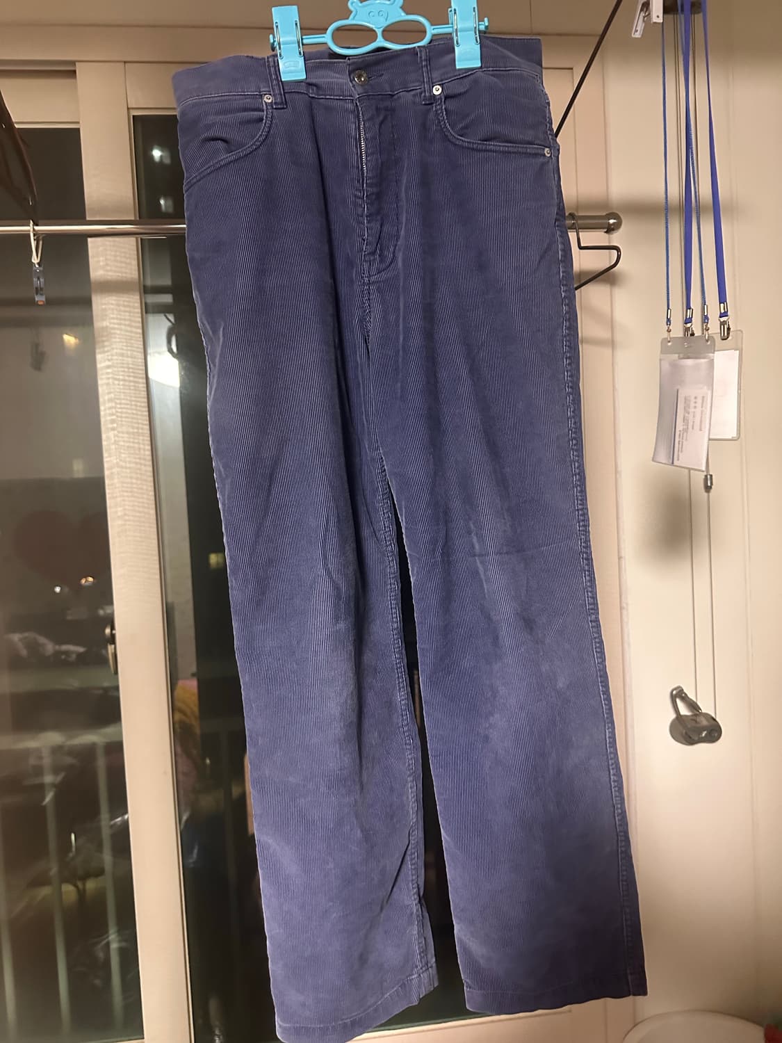 블라인드파일즈 부쉬팬츠 블루 색상 0사이즈 상품이미지1