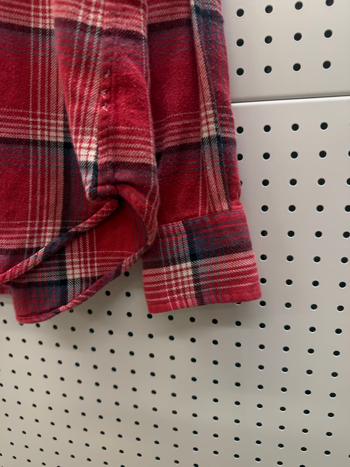 폴로 랄프로렌 레드 체크 플란넬 셔츠 U171 상품이미지4