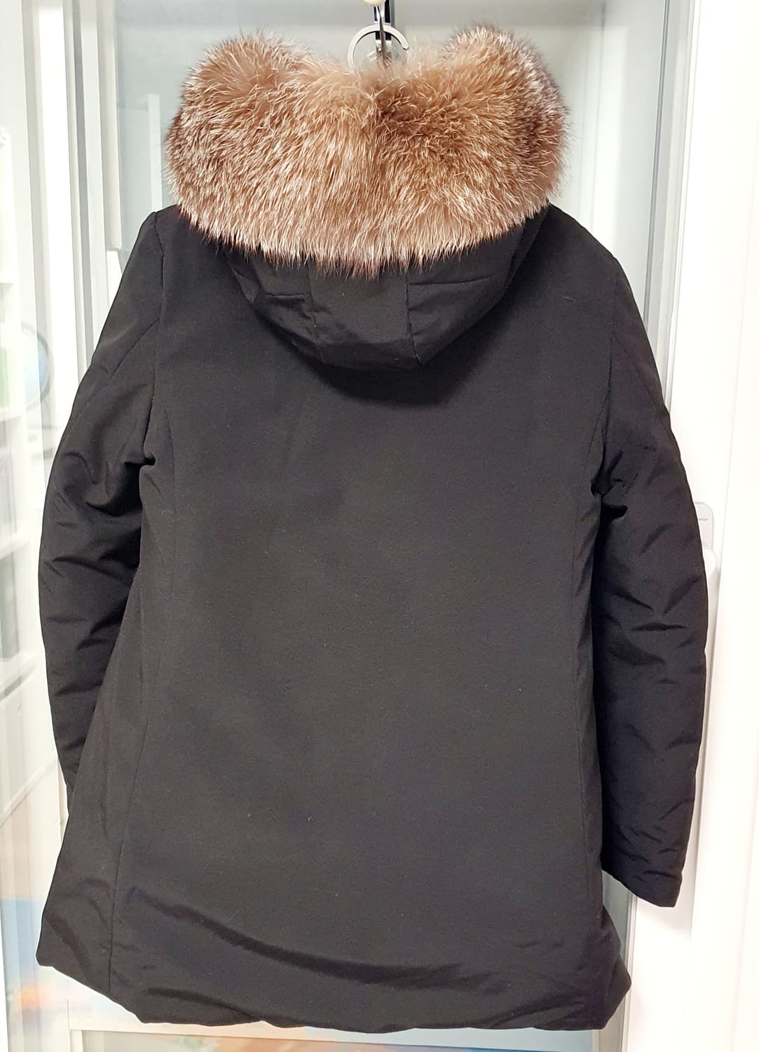 몽클레어 여성용 폭스퍼 패딩 BLAVET(블랙,1사이즈) 상품이미지3