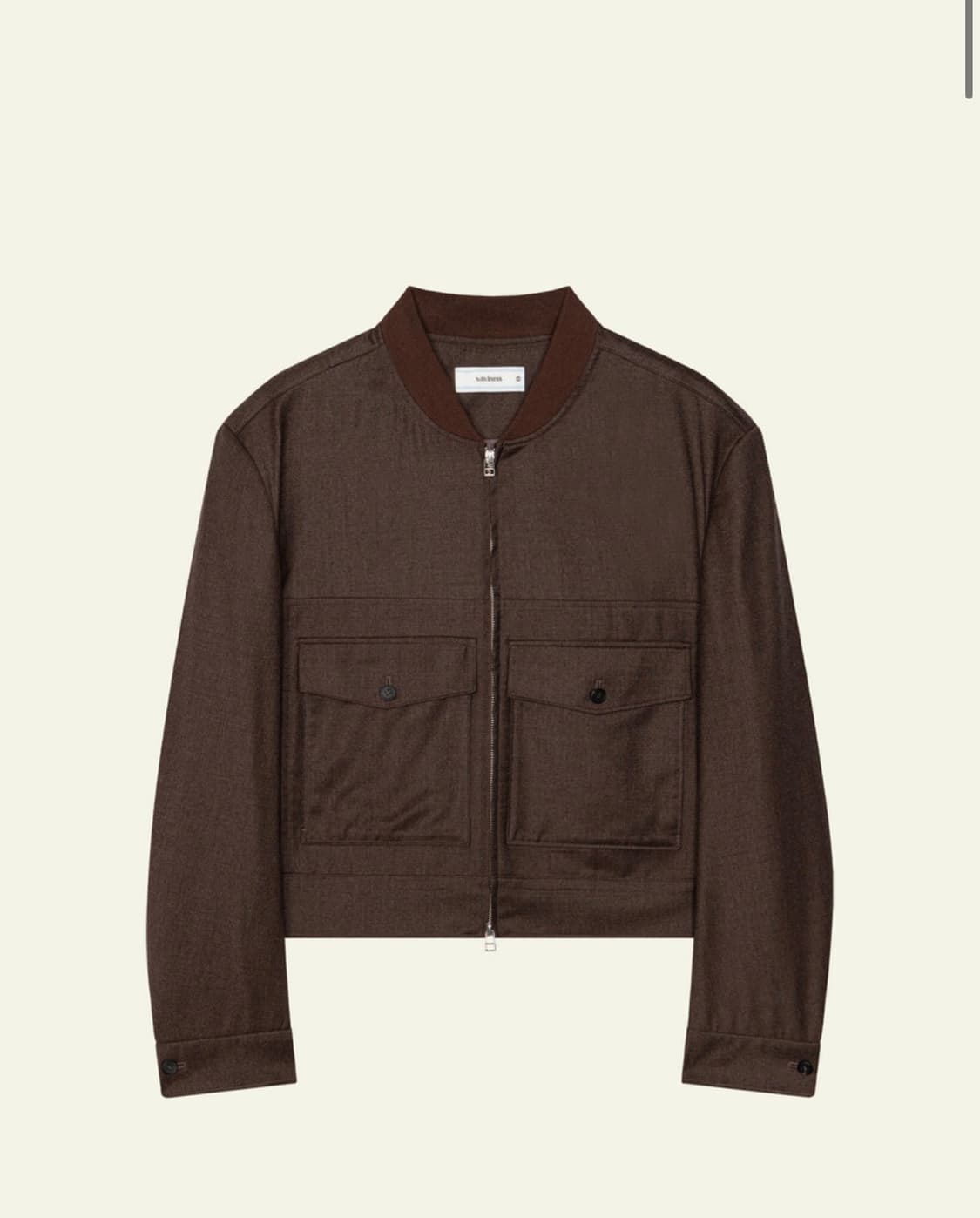 웨이비니스 Diptych Non Callor Wool Blouson 상품이미지1