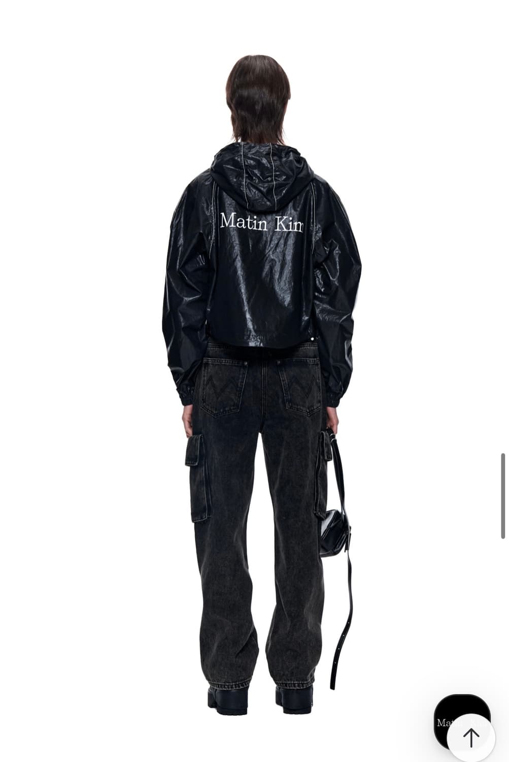 마뗑킴 크롭 코팅 점퍼 상품이미지4