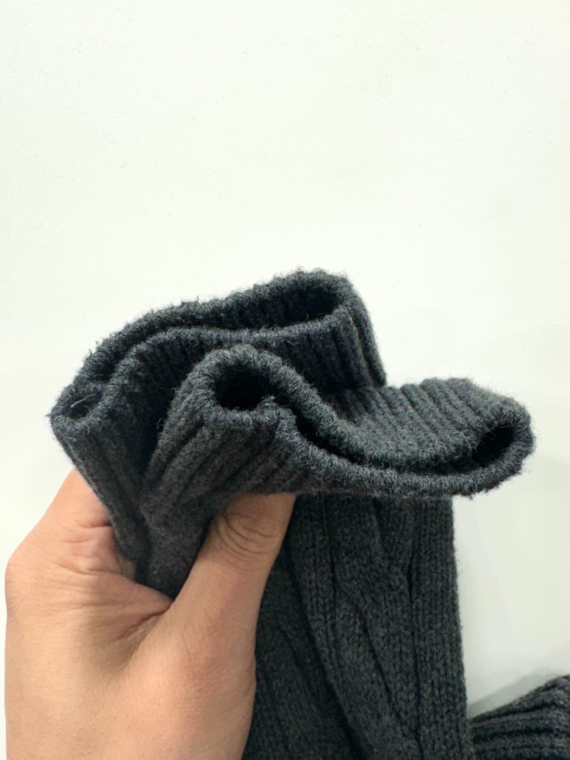 폴로 랄프로렌 여성 케이블 하프집업 스웨터 XL 상품이미지5