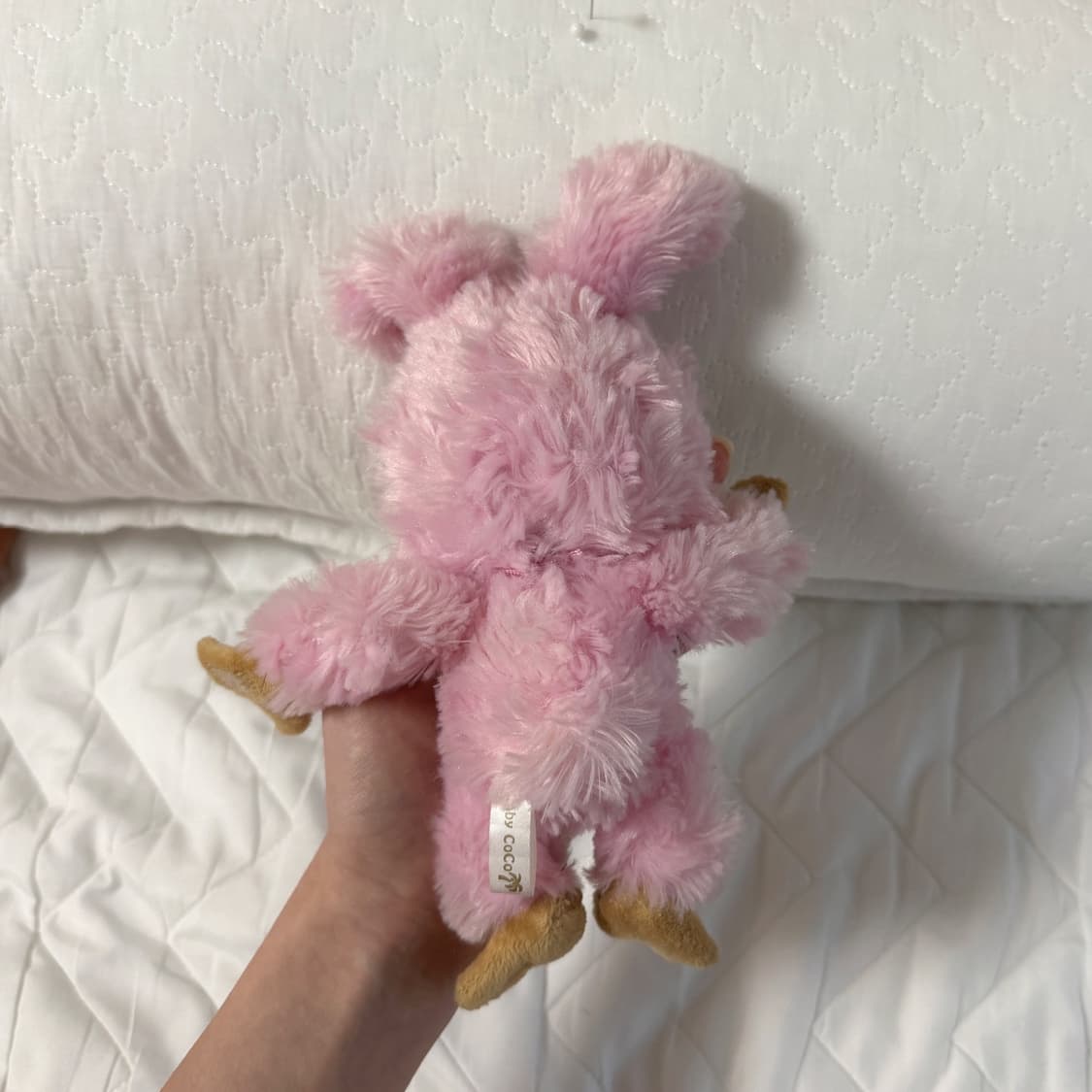 갸루 딸기우유 토끼 베이비 코코 너츠 인형 키링 상품이미지2