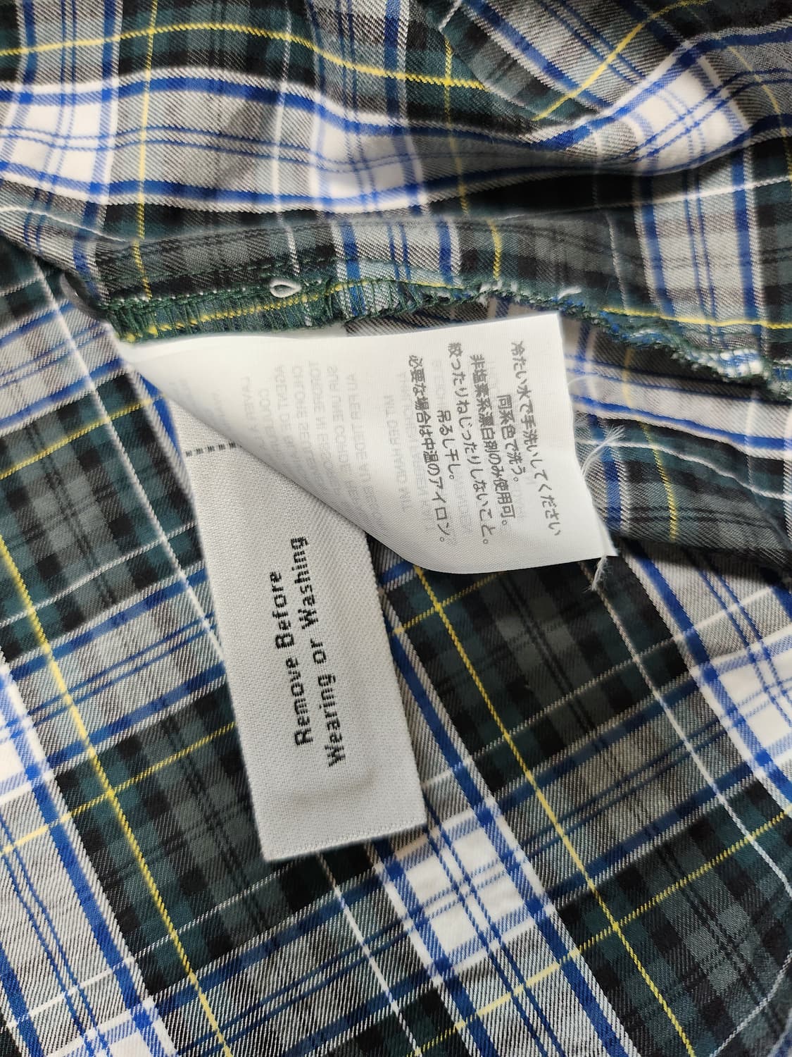 J.CREW 제이크루 체크 블라우스 (S 상품이미지9