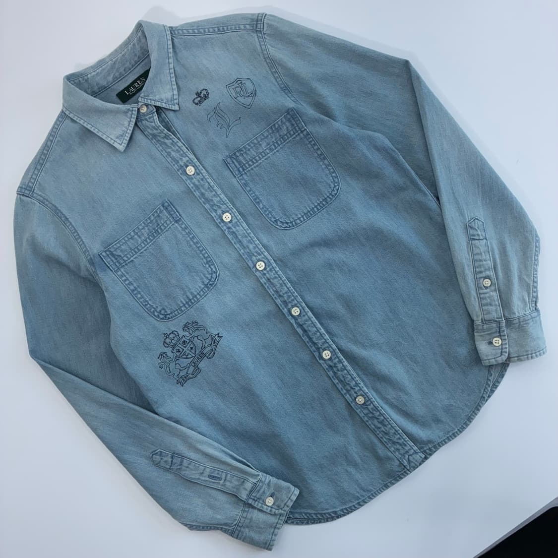 Polo  로렌  랄프로렌 코튼 데님 셔츠  상품이미지2