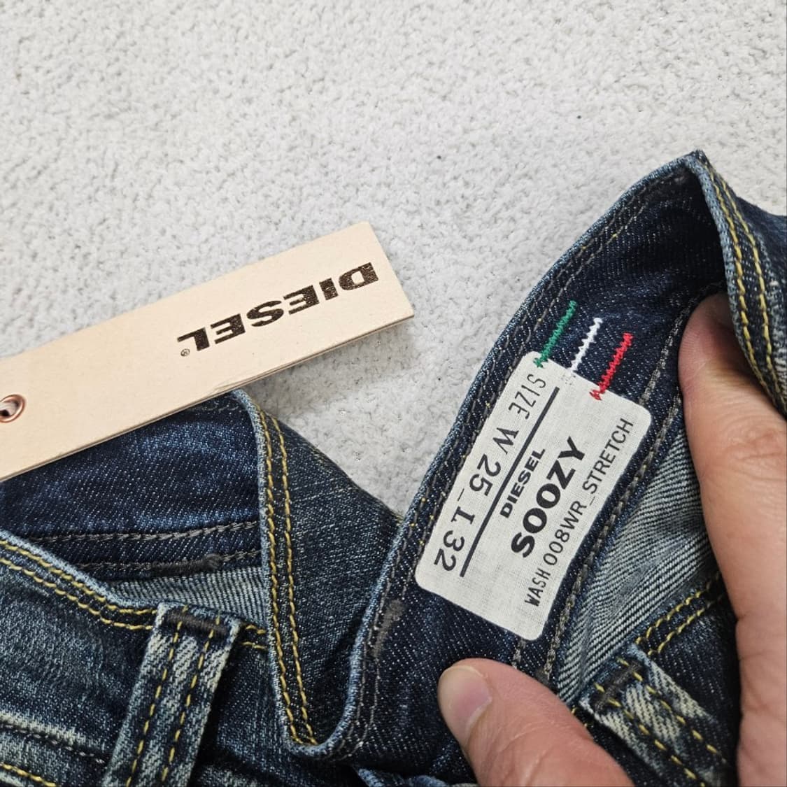 디젤 Soozy 데님 팬츠 25/32 상품이미지5