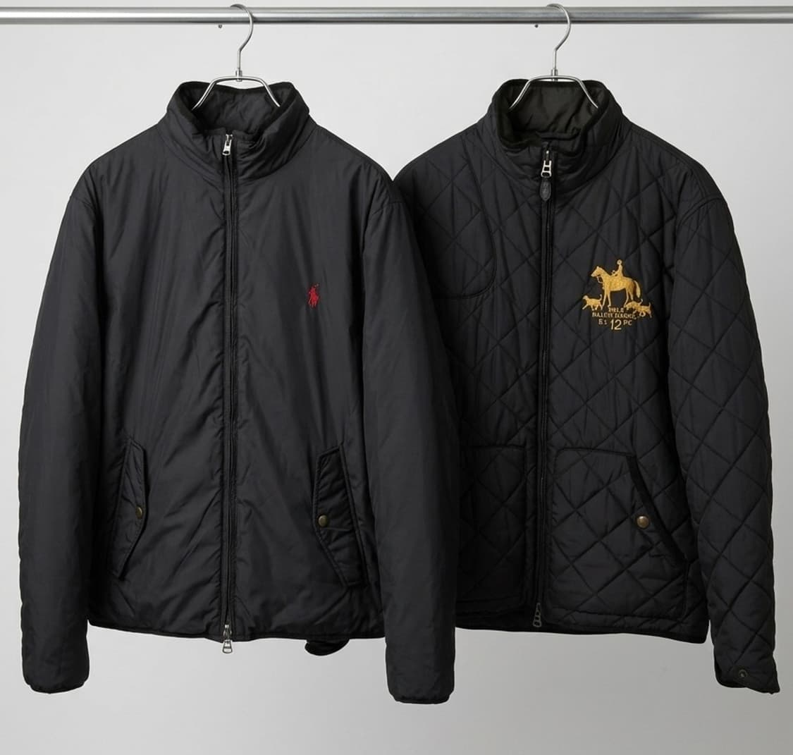 폴로 퀄팅 경량패딩 상품이미지1