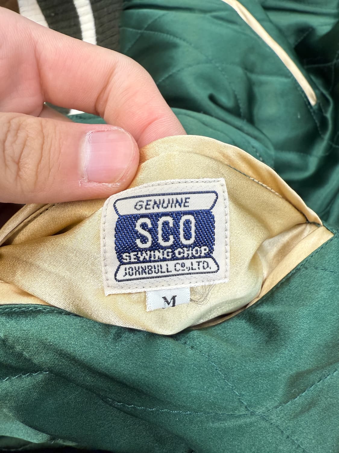 Sco By Johnbull 리버시블 수베니어 스카쟌 상품이미지5