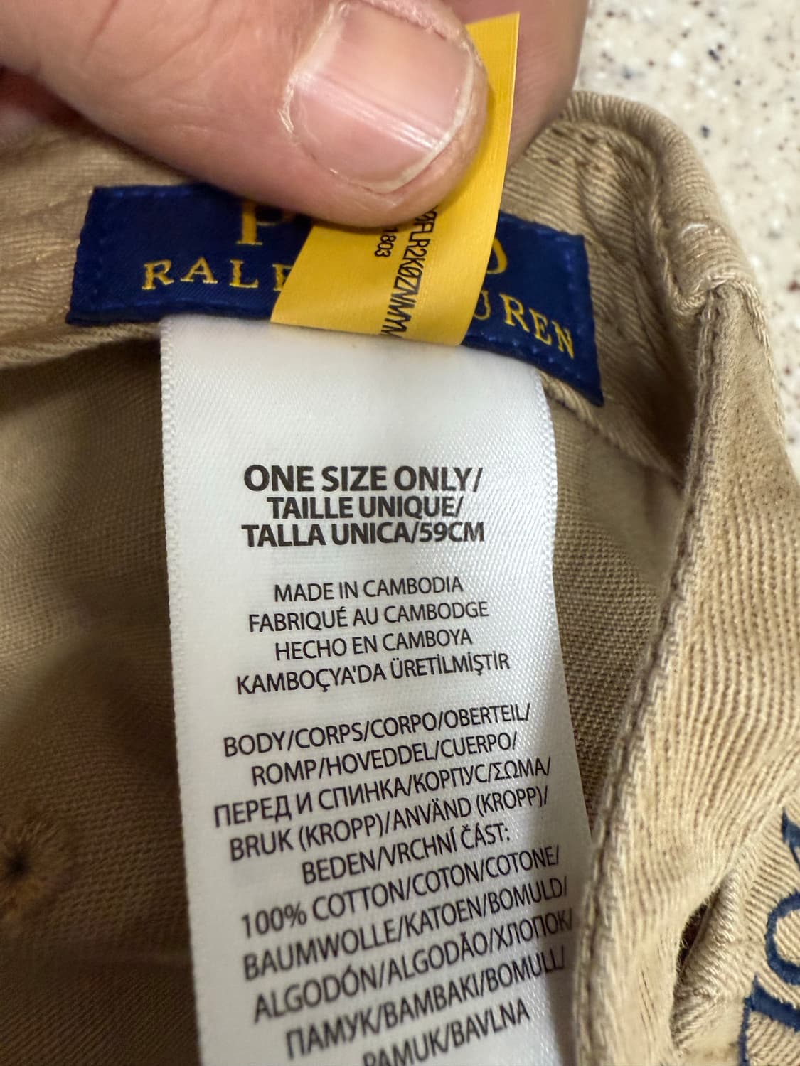 폴로 볼캡 정품 판매 상품이미지4