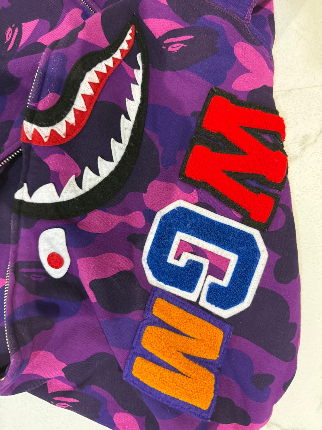 베이프 후드집업 bape zipup 상품이미지3