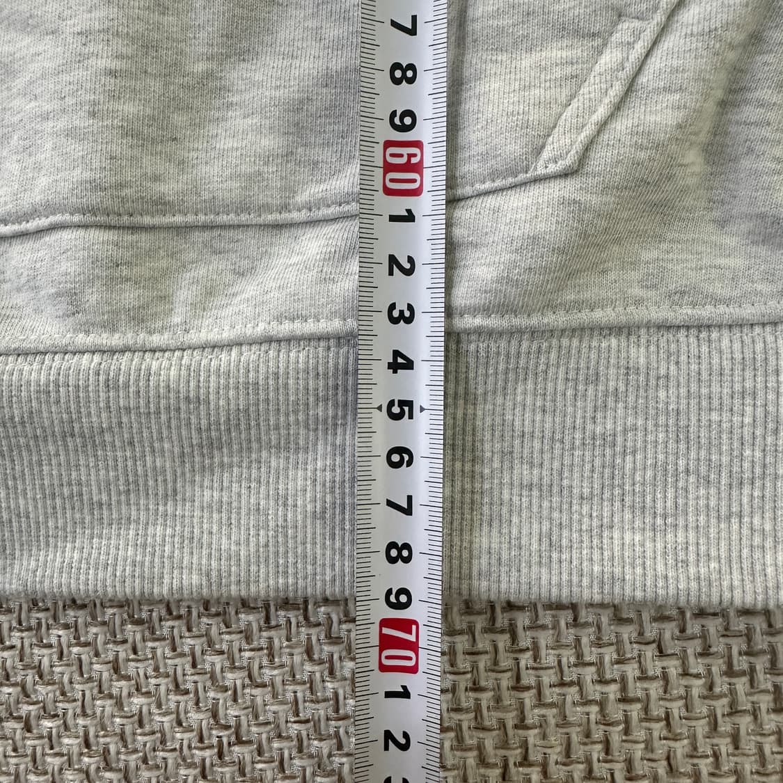 M 뉴발란스 그레이 후드 티셔츠 0410D 상품이미지6