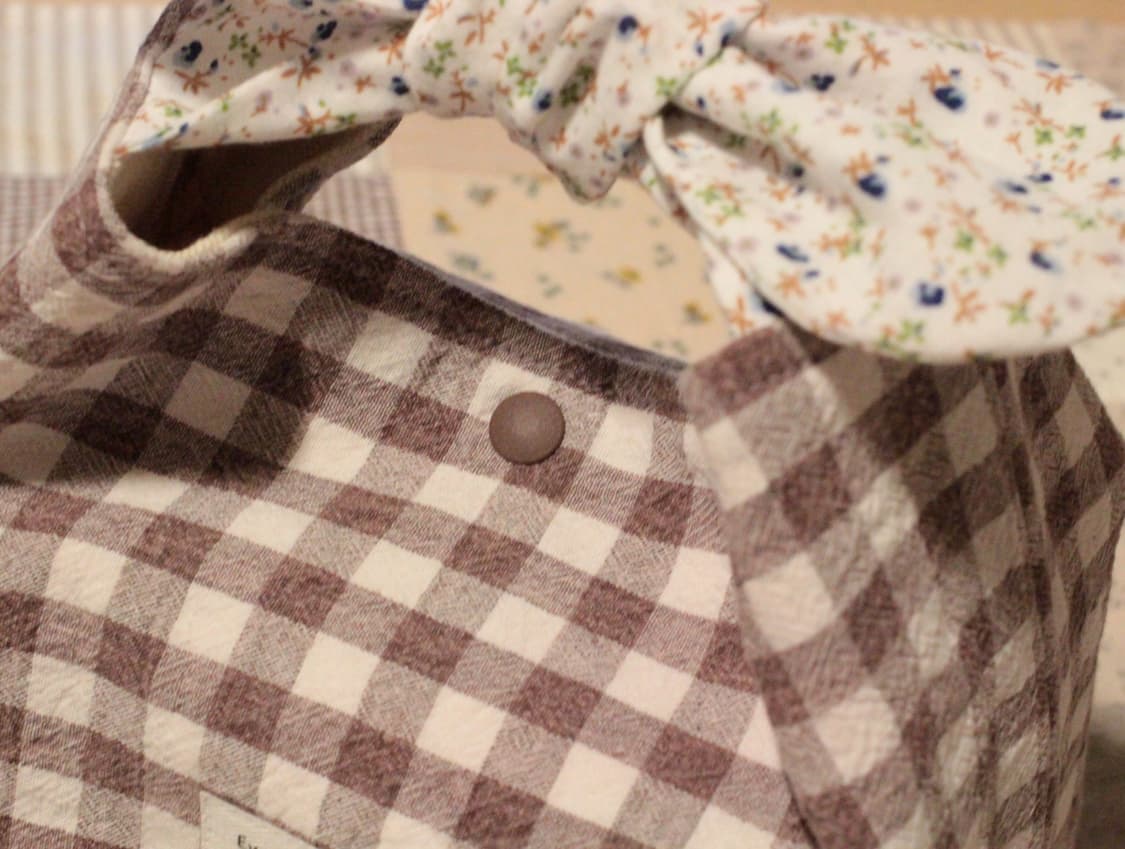 핸드메이드 도시락 주머니 겸 다용도 파우치 상품이미지3