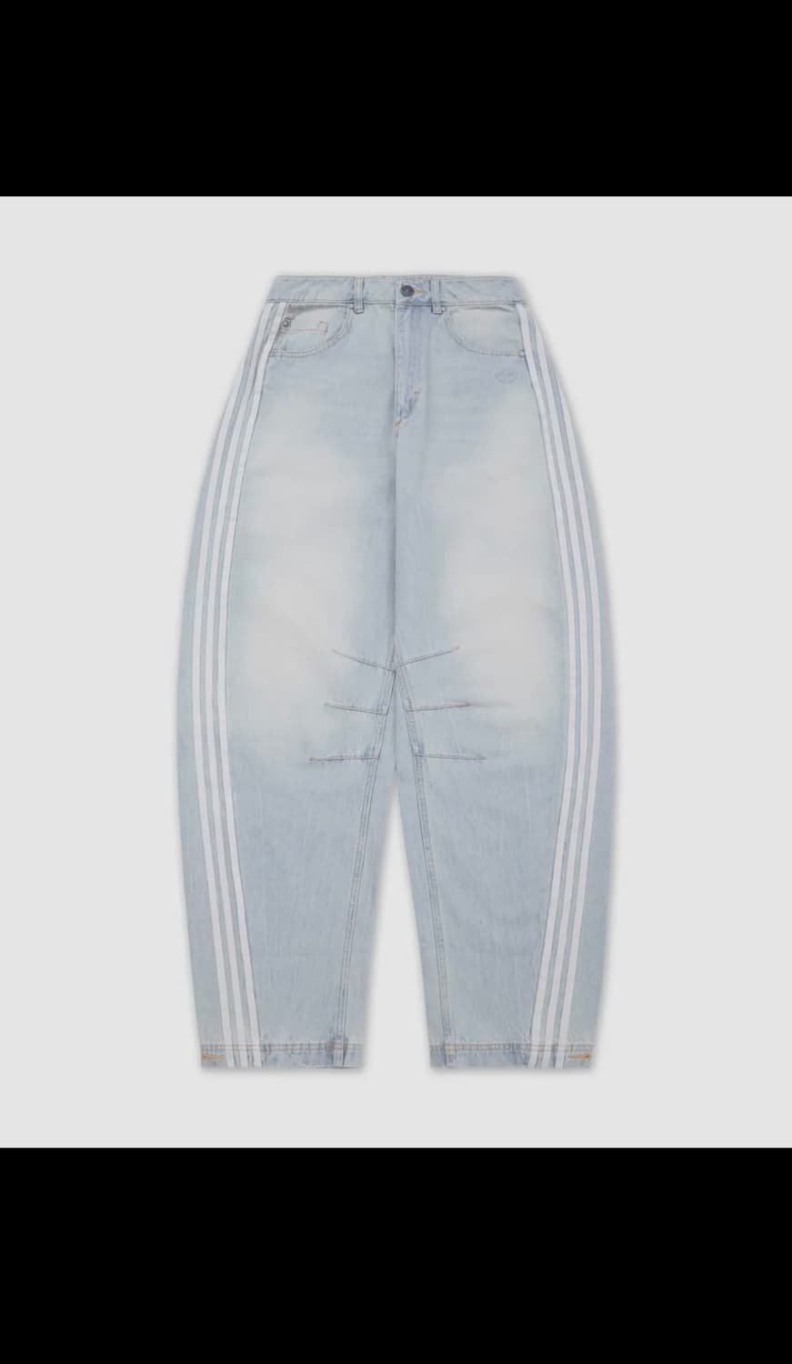 아디다스 아딜레늄3 바나나 워시드 데님 팬츠 상품이미지1