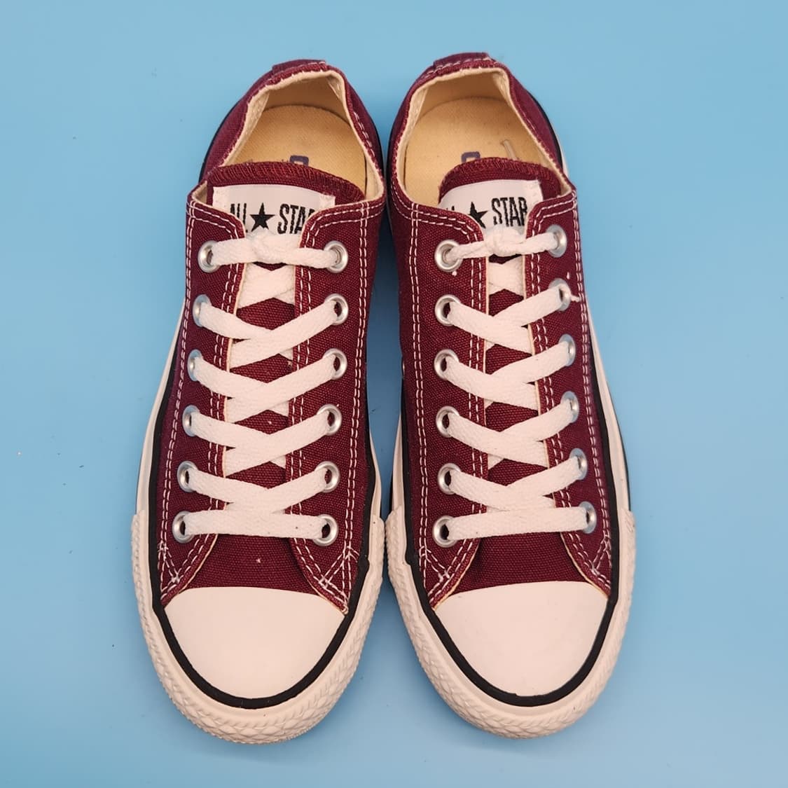 oo 컨버스 올스타 OX 마룬 스니커즈 240 상품이미지2