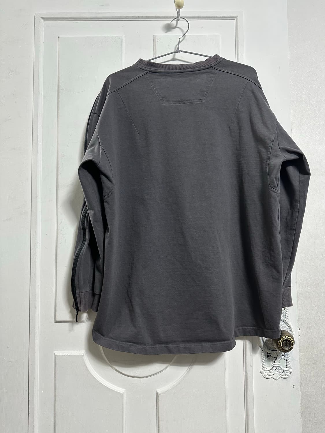 블랙멀 BLACKMERLE 지퍼 롱슬리브티 상품이미지2