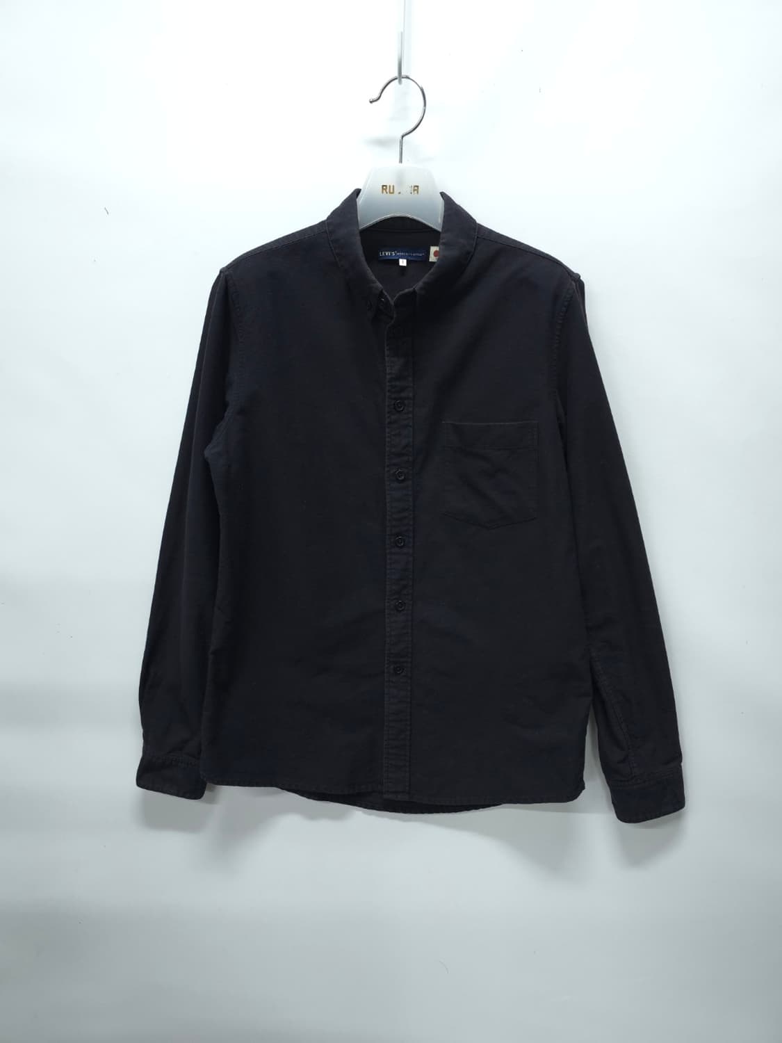 리바이스 메이드앤크래프트 블랙 옥스포드 코튼 셔츠 (66) 상품이미지1