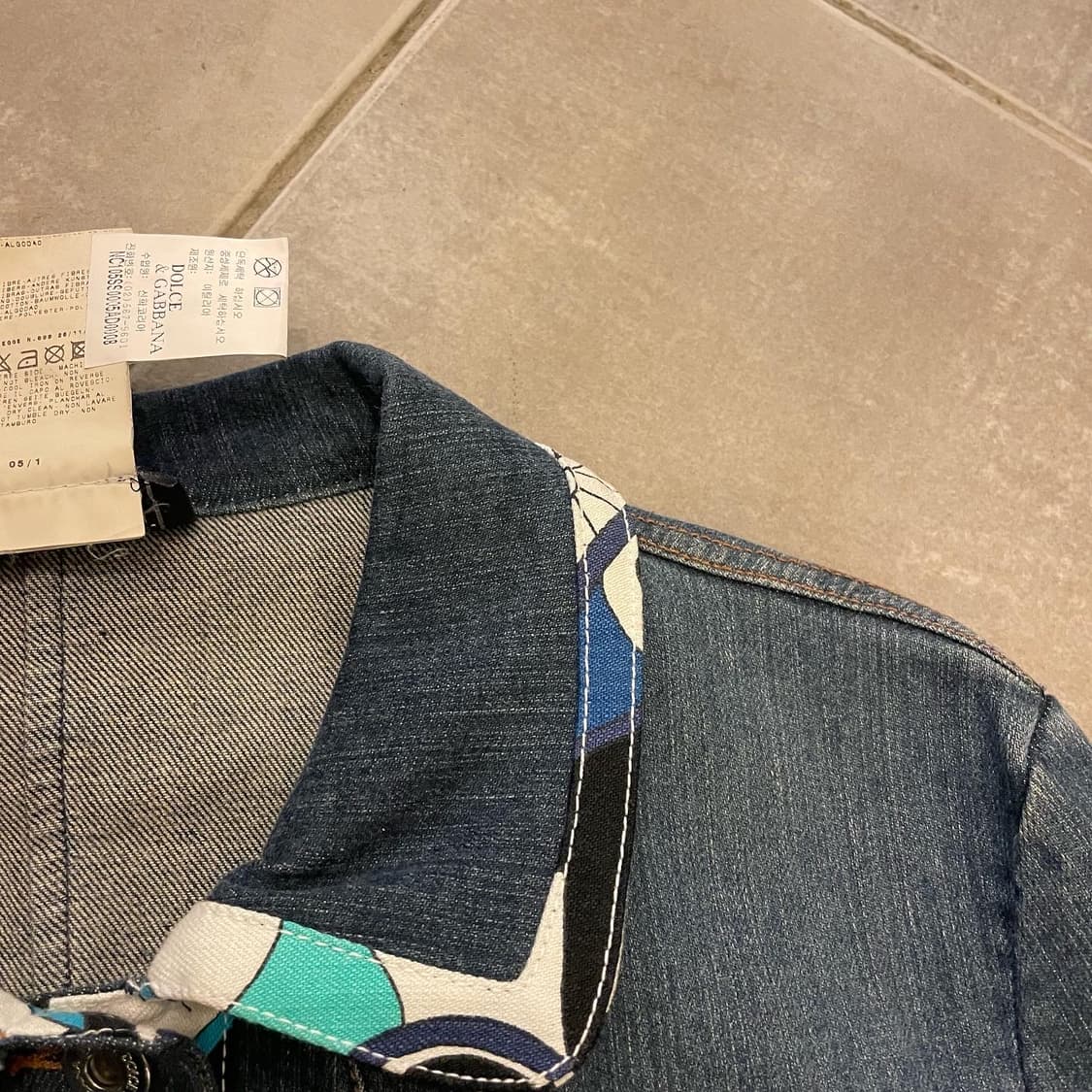 돌체앤가바나 데님 자켓 상품이미지3