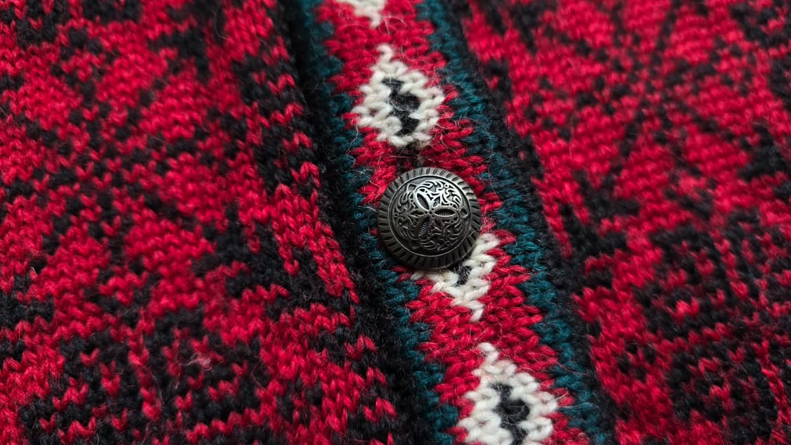 L.L.Bean 엘엘빈 노르딕 가디건  Merino wool 100% 상품이미지3