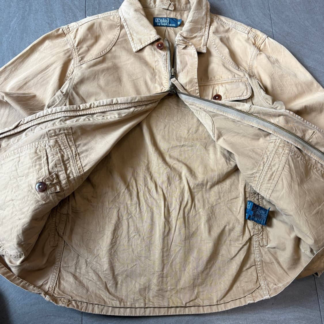 폴로 정품 모호크 베이지 코튼 헌팅 자켓 상품이미지5
