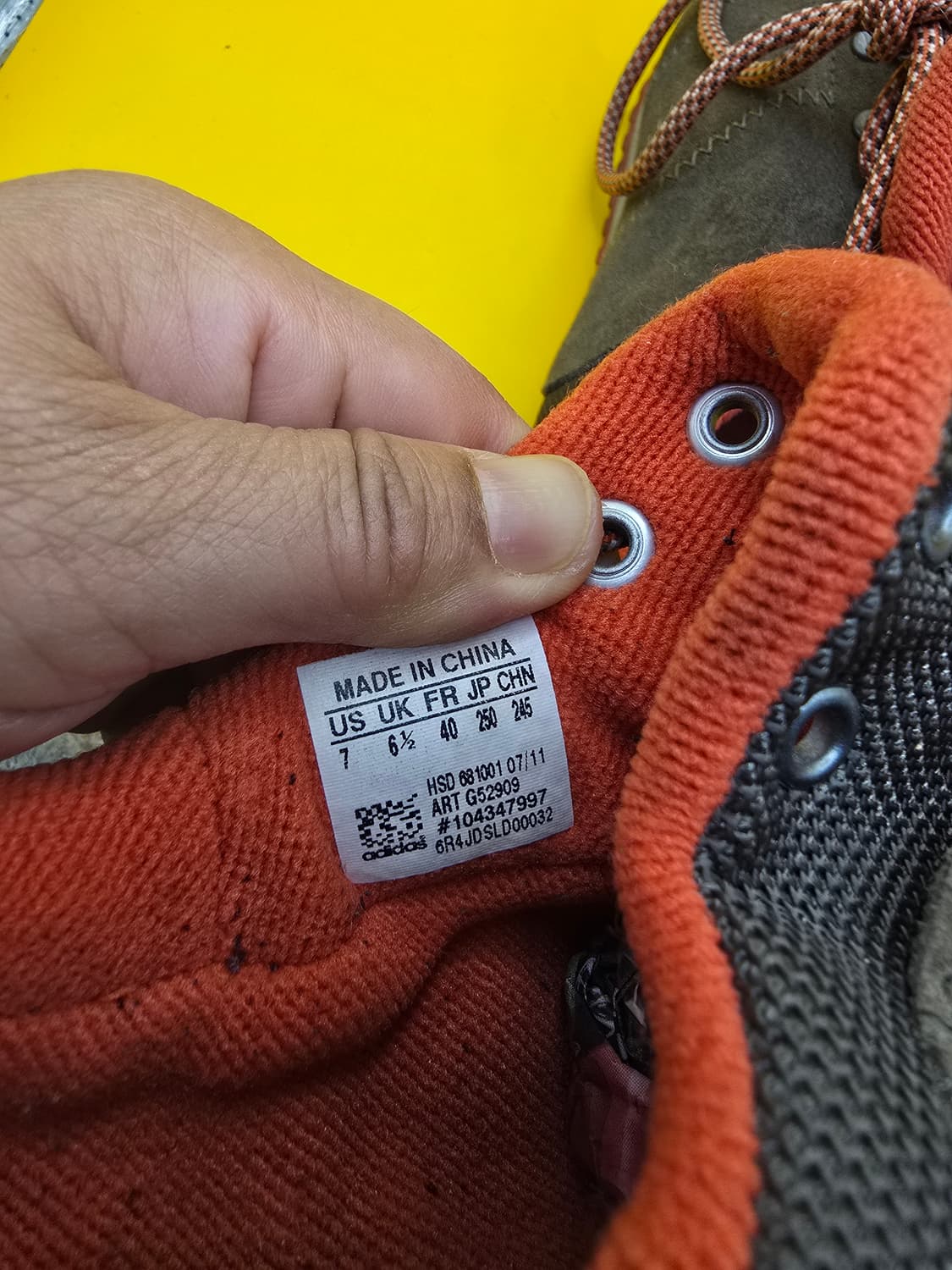 아디다스 네오 등산화/트레킹화 250 (US7) 상품이미지8