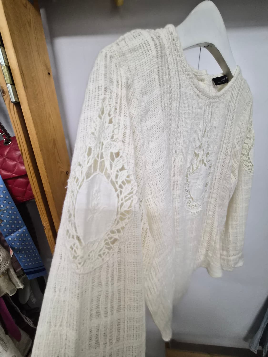 자라 자수레이스.  hybernat 부츠컷 스판데님 상품이미지5