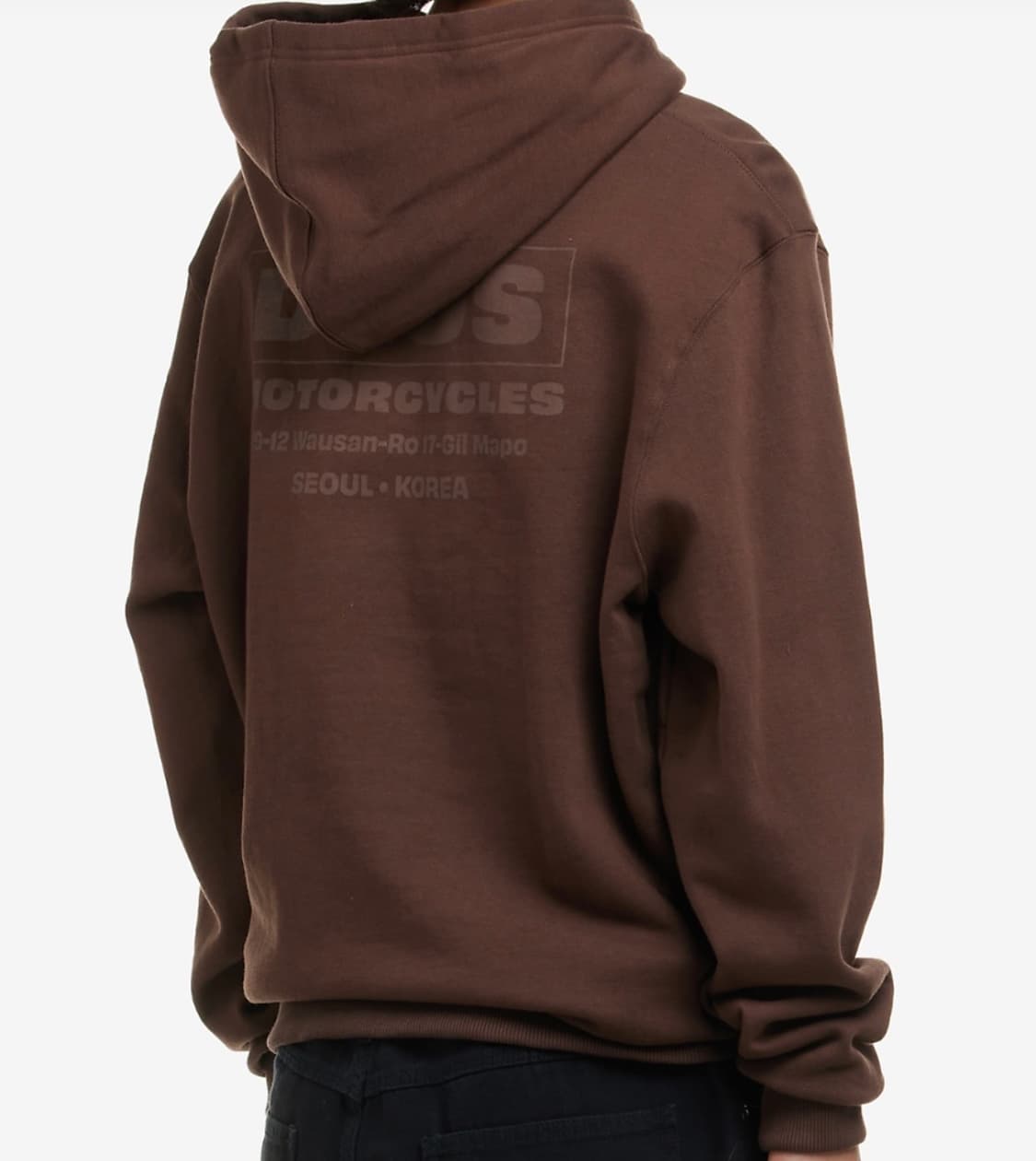 데우스 엑스 마키나 바이크 후드티 브라운 상품이미지2