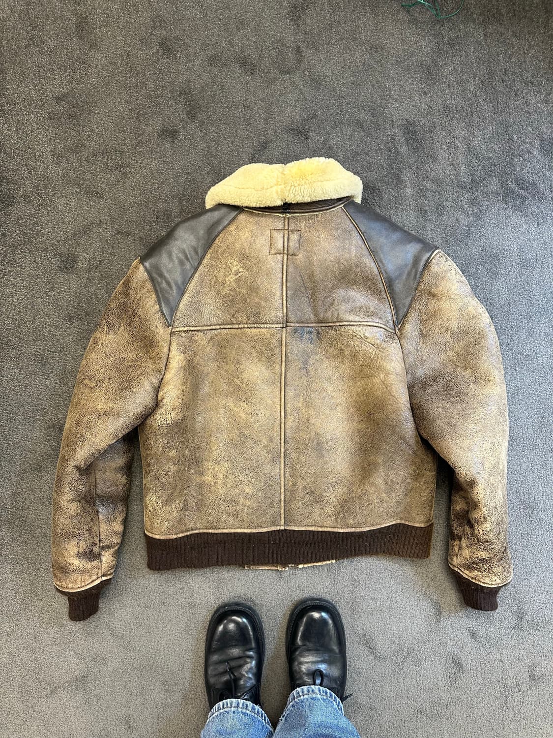 Avirex B-3 무스탕 자켓 40사이즈 L 상품이미지2