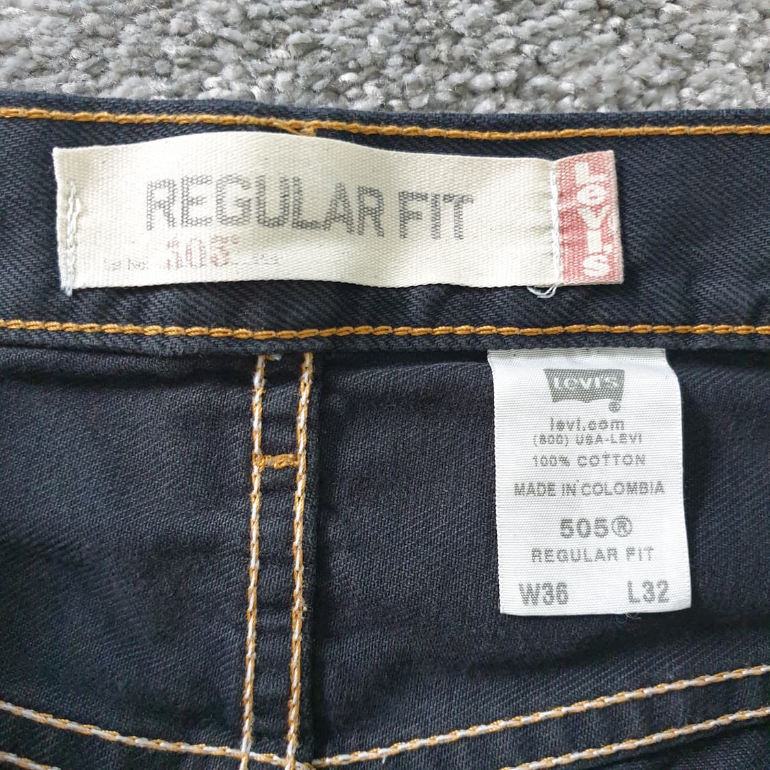 LEVI'S 505 레귤러핏 데님 팬츠 상품이미지2