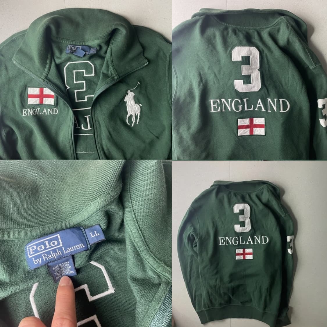 폴로 빅포니 잉글랜드 집업 상품이미지2