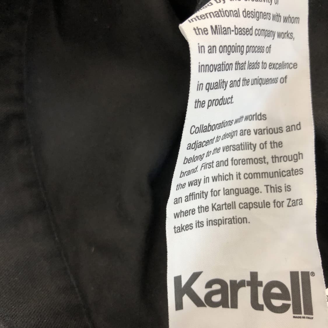 자라x카르텔 데님 셔츠자켓 XL 백로고  상품이미지7