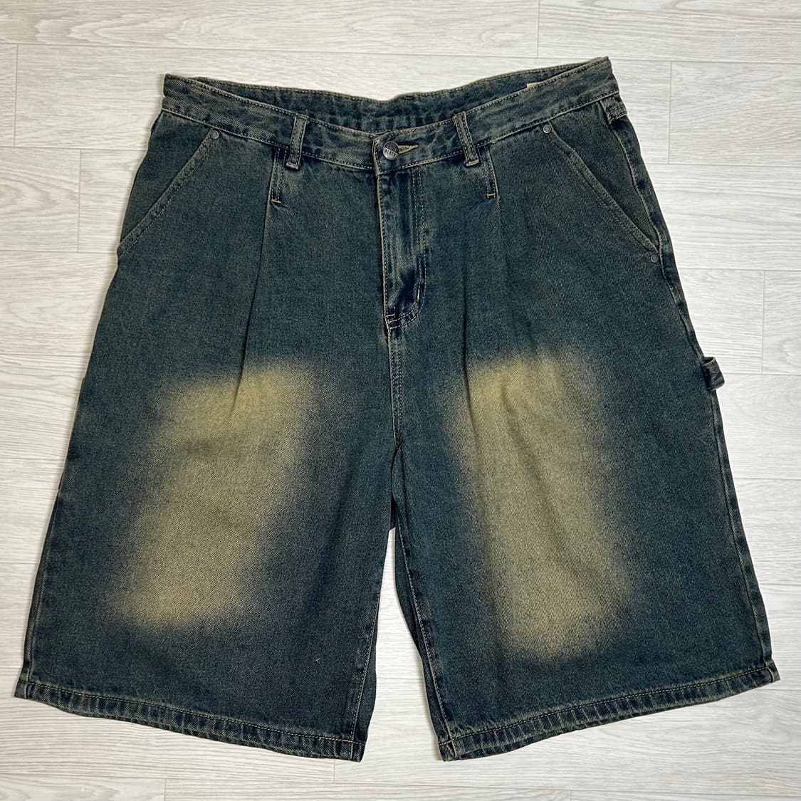 디미트리블랙 카펜더 버뮤다 데님 팬츠 (4사이즈) 상품이미지2